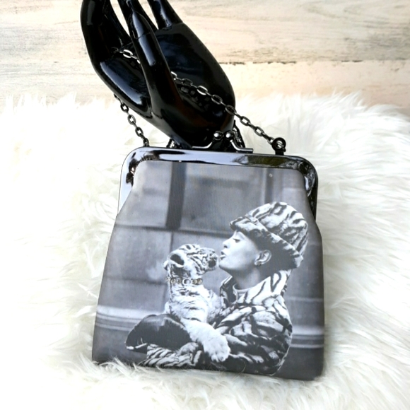 Elka Handbags - VTG RARE ELKA ACCESSORIES AUDREY MINI PURSE